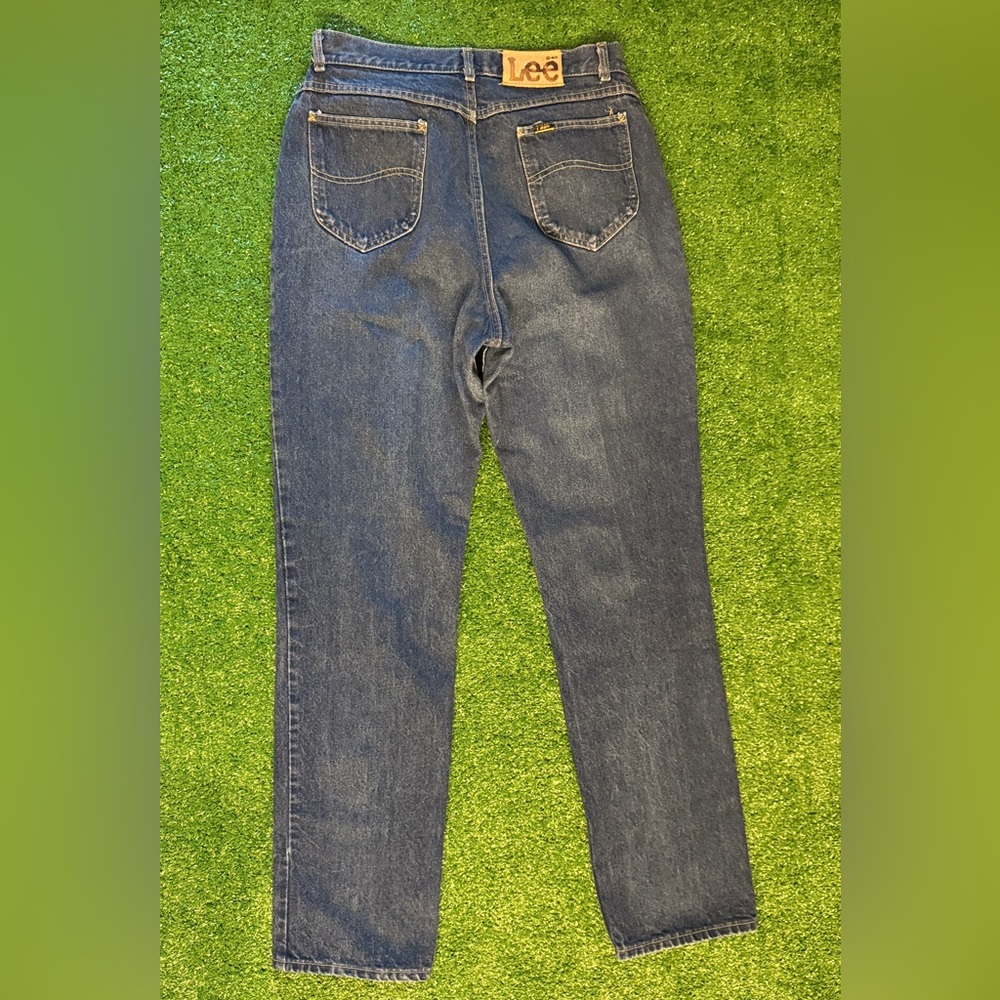Lee Women's High Rise Blue Jeans - Picture 5 of 8